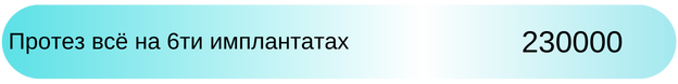 Протез все на 6 имплантатах цена Адентал