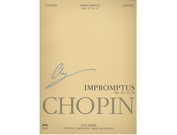 Chopin, Frédéric. Impromptus for piano. National Edition vol.3 A 3