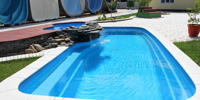 Композитный бассейн 7,5 х 3 х 1,2-1,81 "Флери" Franmer