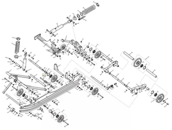 Движитель гусеничный Классика / Варяг 500, - 550 V / Атака II / Вектор 550