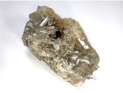 Кварц горный хрусталь, сросток кристаллов, Россия, Урал (144*80*70 мм, 992 г) №24858