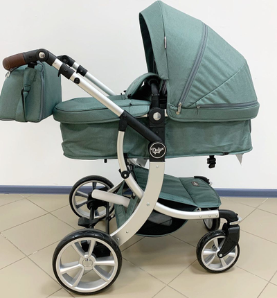 Детская коляска 2 в 1 Darex Изумрудный