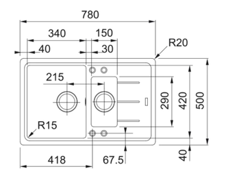 Мойка Franke Basis BFG 651-78