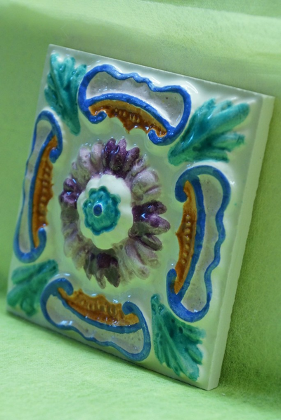 Рождение Вселенной (изразцовая плитка)