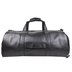 Кожаный портплед / дорожная сумка Milano black 
(арт. 4035-01)