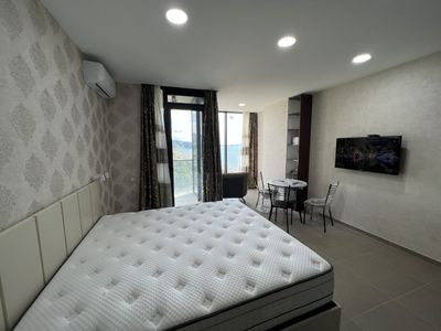 СДАЁТСЯ НА ДЛИТЕЛЬНЫЙ СРОК СТУДИЯ С ВИДОМ НА МОРЕ, В ПРИГОРоДЕ БАТУМИ, ЖК Tropical Garden - сдана до 18.09.25