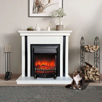 Электрокамин Toronto WT с очагом Fobos