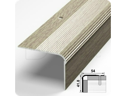 Порог угловой Лука ПУ 02.2700.087 Дуб беленый