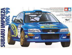 Сборная модель: (Tamiya 24218) Автомобиль Subaru Impreza WRC'99