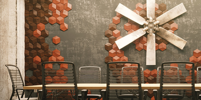 Гипсовая панель CUBE platinum артикул E-0030