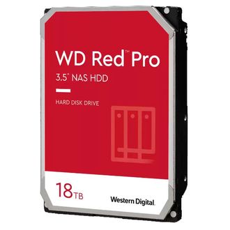 Жесткий диск HDD 18 TB Western Digital WD181KFGX, 3.5", 512 MB, SATA III, Red Pro