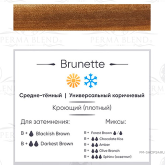 Brunette Perma Blend пигмент для татуажа - pm.shop24.ru