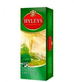 Hyleys (Хейлис) Английский зелёный чай (25 пак.)