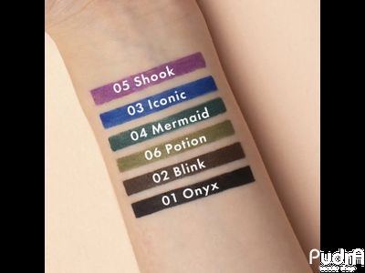 ELIAN Карандаш для глаз автоматический Everlasting Kohl Eyeliner тон 01 Onyx