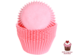 Капсулы бумажные для выпечки Розовые, 100 шт