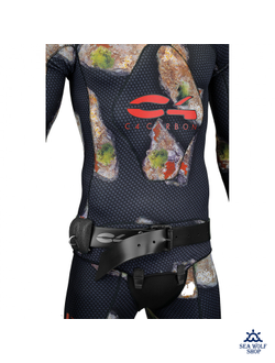 Ремень силиконовый C4 с пластик. марсельс. пряжкой, черный !promo