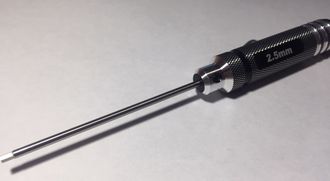 Steel Hex Screwdriver Tool , 2,5 mm .