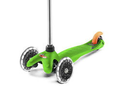 Самокат MINI Micro LED Зеленый