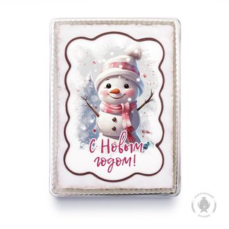 Тортик Снеговик "С Новым годом" (600 гр)