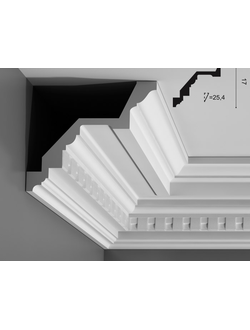 Карниз C422 - 16,4*19,4*200см