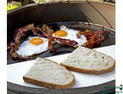 BIG GREEN EGG КЕРАМИЧЕСКИЙ ПОЛУКРУГЛЫЙ КАМЕНЬ ДЛЯ ГРИЛЯ XL