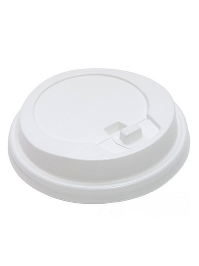 SALE Крышка для стакана  210мл с питейником (белая), 73мм