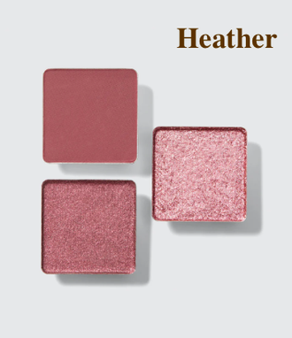 Glossier Monochromes Essential Eyeshadow Trio - Палетка теней