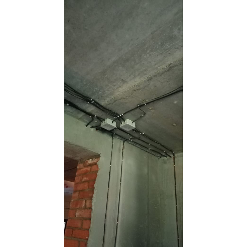 Электромонтаж электромонтажные работы коттеджа в Новосибирске