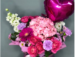 Цветы в Коробке "Роскошь"