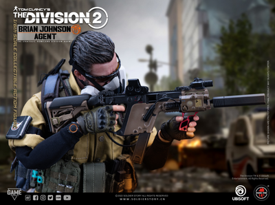 Агент Брайан Джонсон, The Division 2 (делюкс версия) - Коллекционная ФИГУРКА 1/6 Ubisoft The Division 2 Agent “Brian Johnson Deluxe Version (SSG-005) - SOLDIER STORY