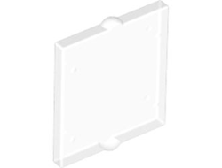 Glass for Window 1 x 2 x 2 Flat Front, Trans-Clear (60601 / 4521209 / 4537946 / 4542078 / 4552035 / 6024020 / 6254552)