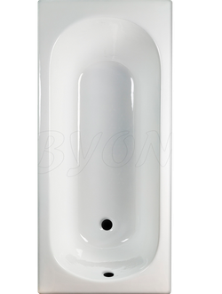 Прямоугольная чугунная ванна Byon 13,170x70x42 см