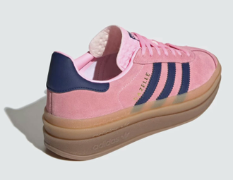 Adidas Gazelle Bold Pink сзади