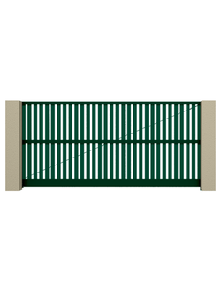 Откатные ворота Alutech Prestige