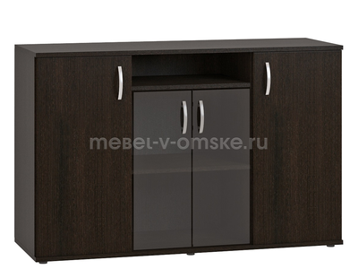 Тумба Гермес со стеклянными дверками