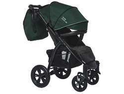 Коляска прогулочная BubaGo Cross Air shiny green