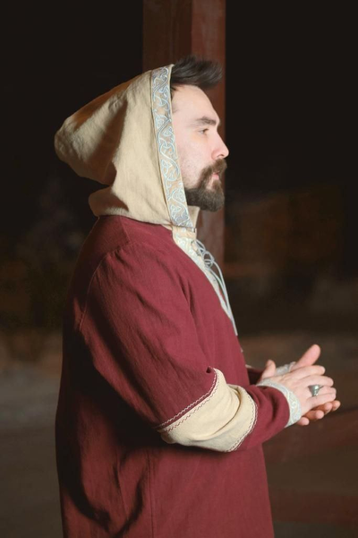 Рубаха из крапивы "Викинг Вязь"