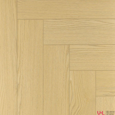 SPC ламинат FirstFloor Английская Ёлка Отборный Бежевый Дуб 1F048 43 класс толщина 4.0 мм с фаской замковый 1.228 м2