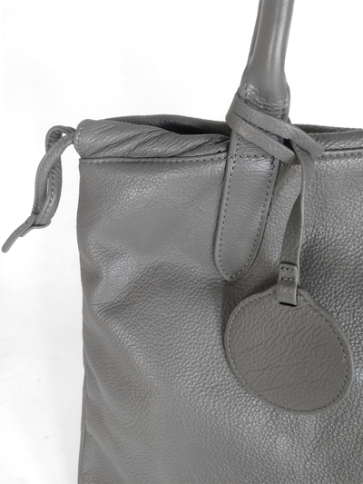 (АРТИКУЛ: 9493/1/1) СУМКА ЖЕНСКАЯ, СРЕДНЕГО РАЗМЕРА, НАТУРАЛЬНЫЕ КОЖА, СЕРАЯ, РЕМЕНЬ ЧЕРЕЗ ПЛЕЧО *