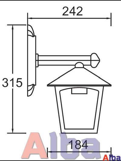 Praga 15902L Парковый светильник
