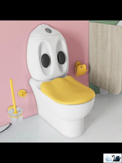 Унитаз Creavit Ducky DC360-11CB00E-0000 с бачком DC400-00CB00E-0000, детский