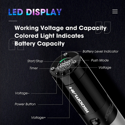 Беспроводная тату машинка EZ Filter Freedom X 2 Power Red