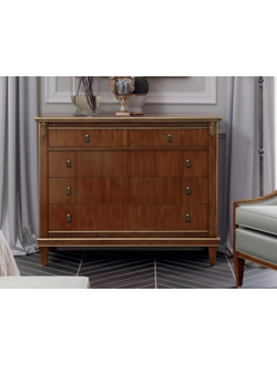 КОМОД 5 ЯЩИКОВ (L125*P54*H101) ART.34.19 GOLD TOSATO