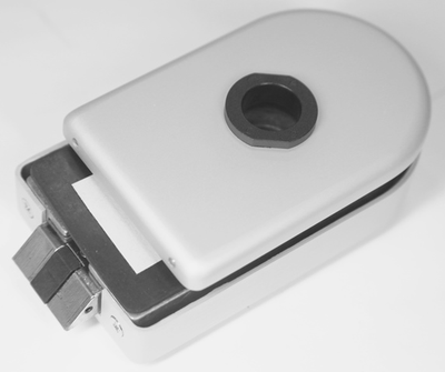 ID600SC Замок плоский (черный)