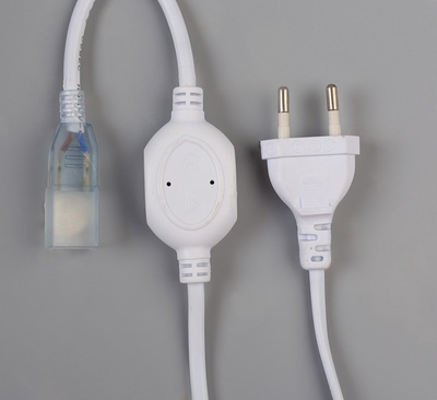 Светодиодная лента 220В, 25 Вт/м, 35 Лм/, LED120, SMD5630, IP68, теплый белый, 100метров