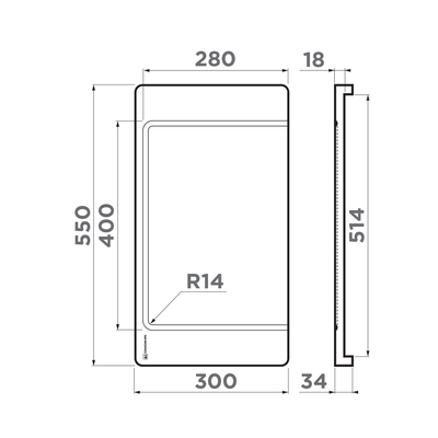 Разделочная доска CB-04-WOOD-L
