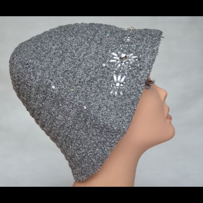 Шляпа Vizio 6121 P серая