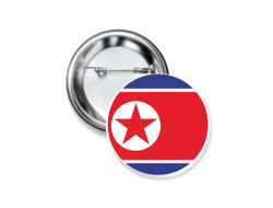 Значок закатной Северная Корея (КНДР)