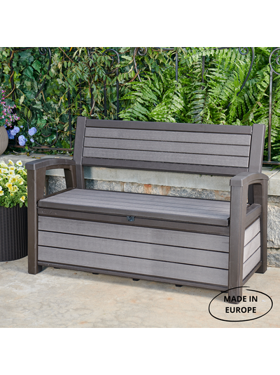 Скамья - сундук Хадсон 227 л. графит