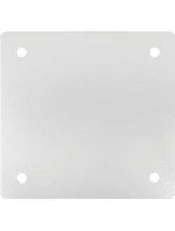 Монтажная пластина для механического шлагбаума